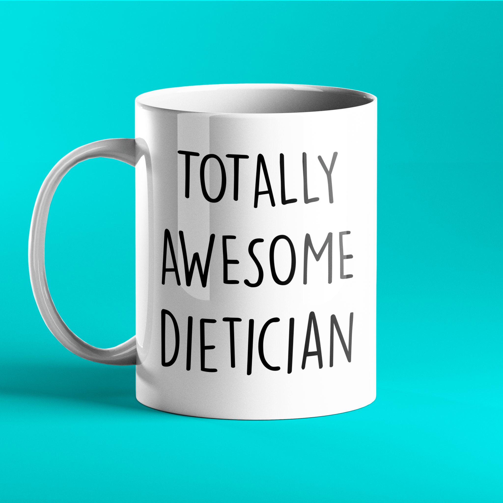 Totally Awesome Dietitian - Personalised Mug - Prickly Cards